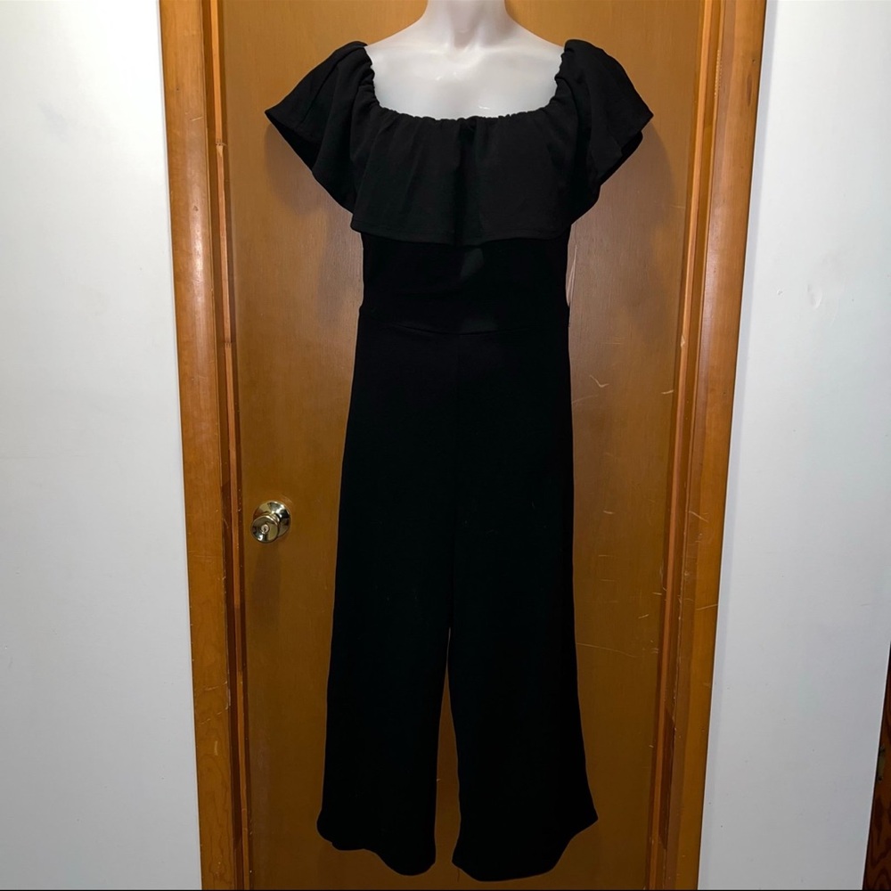 Black Off Shoulder Jumper